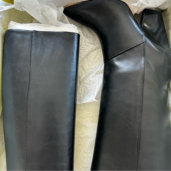 Tory Burch Lila Pointed Toe Knee Boots - Picture 5 of 11